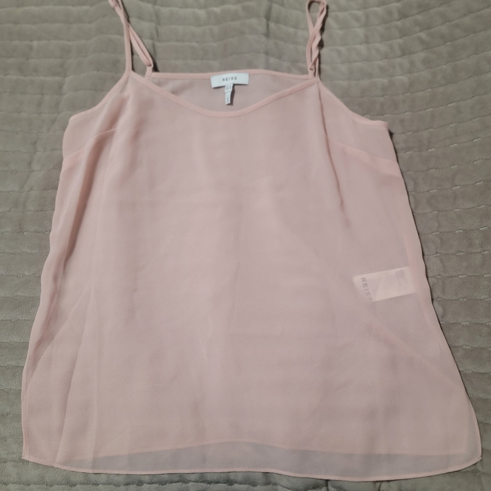 Reiss transparent cami top